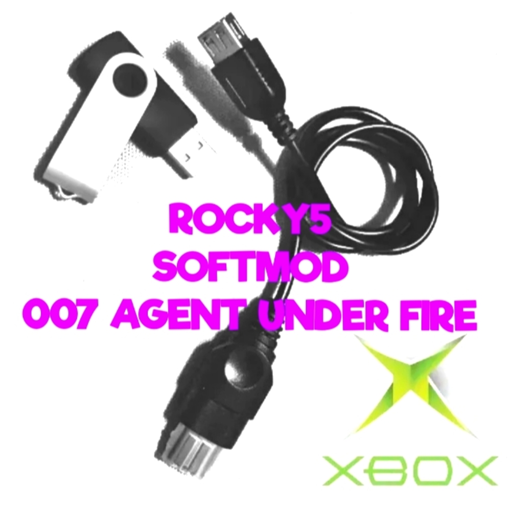Rocky5 007 Agent Under Fire Original Xbox SOFTMOD KIT